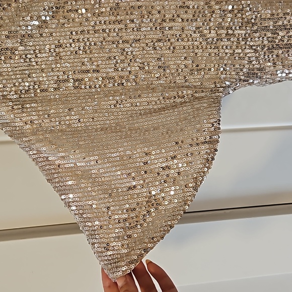 Moon Lite Rose Sequin Dress (S) - Picture 3 of 7